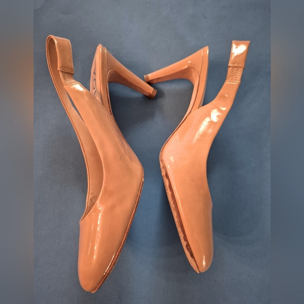 Michael Kors Women's Tan Slingback Heels